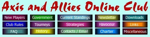 Main Navigational Index for Axis and Allies Online Club Site